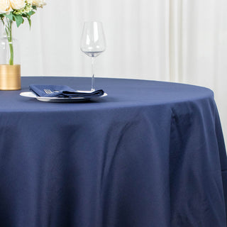 Unleash the Beauty of Your Event with the Premium Polyester Round Tablecloth