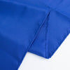 132inch Royal Blue 200 GSM Seamless Premium Polyester Round Tablecloth