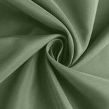 132Inch Olive Green Seamless Polyester Round Tablecloth#whtbkgd