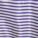 60 inch x102 inch White/Purple Striped Satin Tablecloth