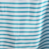 60x102" WHITE / TURQUOISE Striped Wholesale SATIN Banquet Linen Wedding Party Restaurant Tablecloth