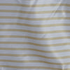 90 inch x156 inch White/Champagne Stripe Satin Tablecloth