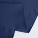 54inch Navy Blue 200 GSM Seamless Premium Polyester Square Tablecloth