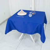 54inch Royal Blue 200 GSM Seamless Premium Polyester Square Tablecloth