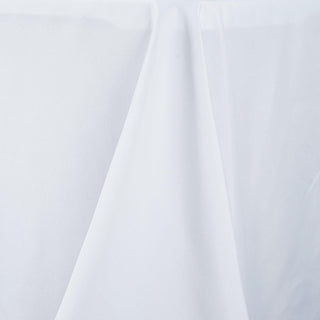 Unleash the Elegance with the Premium White Polyester Table Cover