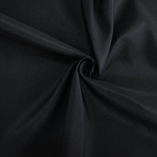 Elevate Your Event with the Premium Black Polyester Table Cover