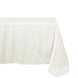 54x96Inch Ivory Polyester Linen Rectangle Tablecloth