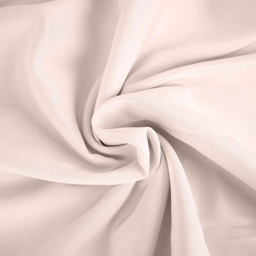 60x102inch Polyester Tablecloth - Blush#whtbkgd