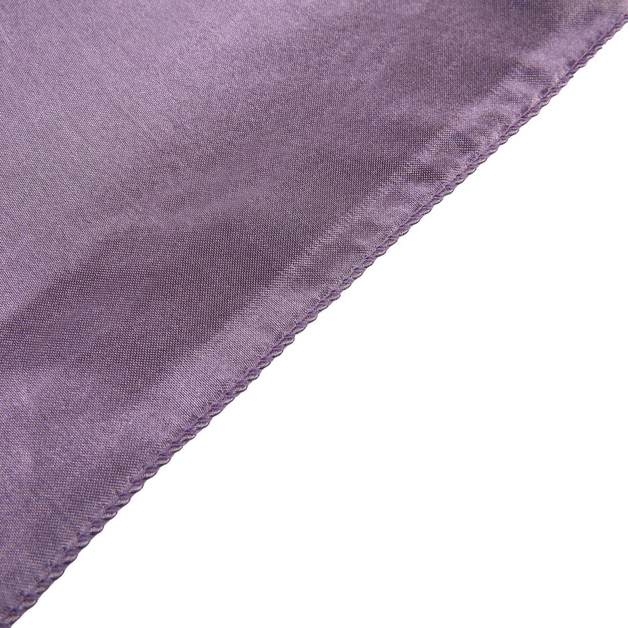 60x102 Amethyst Satin Rectangular Tablecloth