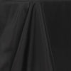 60x102inch Black 200 GSM Seamless Premium Polyester Rectangular Tablecloth#whtbkgd