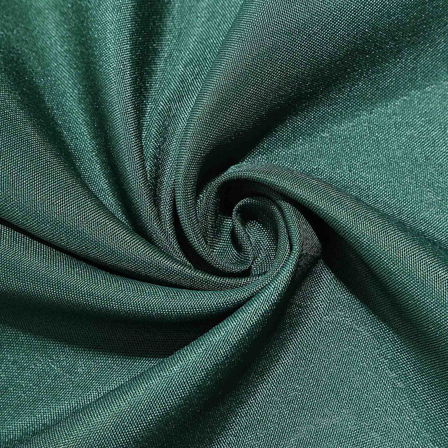 60"x102" Hunter Emerald Green Polyester Rectangular Tablecloth#whtbkgd