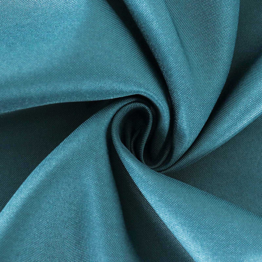 60x102inch Peacock Teal Polyester Rectangular Tablecloth#whtbkgd