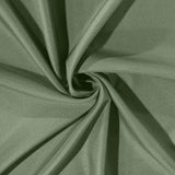 60"x102" Olive Green Polyester Rectangular Tablecloth#whtbkgd