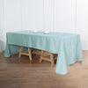 60x126Inch Dusty Sage Seamless Polyester Rectangular Tablecloth