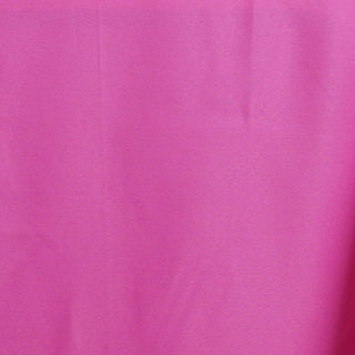 Add Elegance to Your Event with the Fuchsia Seamless Polyester Rectangular Tablecloth