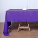 60x126Inch PURPLE Seamless Polyester Rectangular Tablecloth
