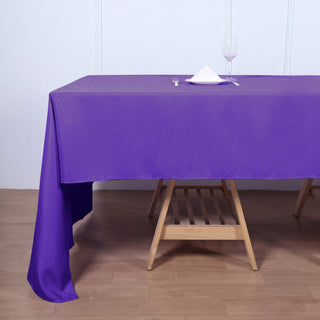 Experience the Durability and Style of a Polyester Tablecloth