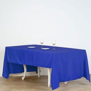 Create an Unforgettable Event with the Royal Blue Polyester Tablecloth