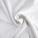 70inch Round White Polyester Linen Tablecloth#whtbkgd