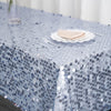 60inch x 102inch Big Payette Dusty Blue Sequin Rectangle Tablecloth