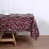 60x102inches Big Payette Burgundy Sequin Rectangle Tablecloth