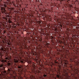 90X132 Burgundy Big Payette Sequin Rectangle Tablecloth Premium#whtbkgd