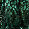 90x132 inches Big Payette Hunter Emerald Green Sequin Rectangle Tablecloth Premium Collection#whtbkgd