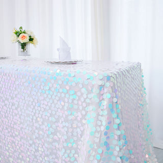 Create a Dazzling Display with Shimmery Big Sequins