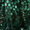 90inch x 156inch Hunter Emerald Green Big Payette Sequin Rectangle Tablecloth Premium#whtbkgd