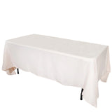 72x120Inch Rose Gold|Blush Polyester Rectangle Tablecloth, Reusable Linen Tablecloth