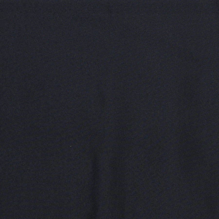 72x120Inch Black Polyester Rectangle Tablecloth, Reusable Linen Tablecloth