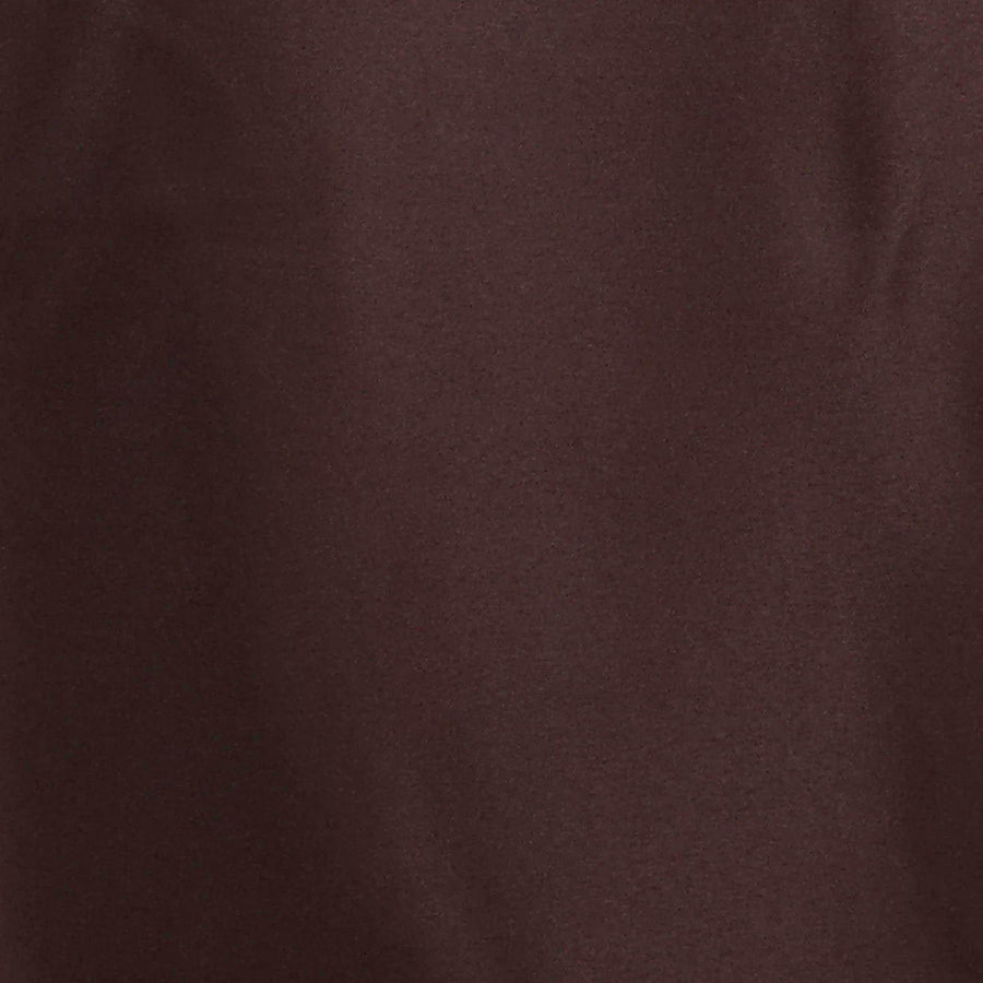 72x120Inch Chocolate Polyester Rectangle Tablecloth, Reusable Linen Tablecloth