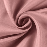 90"x132" Dusty Rose Polyester Rectangular Tablecloth#whtbkgd