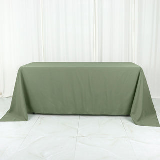 Elevate Your Event with the Dusty Sage Green Tablecloth