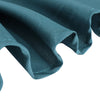 90inchx132" Peacock Teal Polyester Rectangular Tablecloth