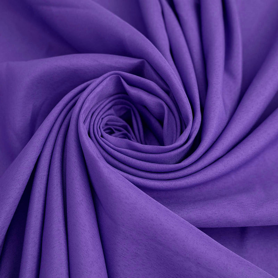 90"x132" PURPLE Polyester Rectangular Tablecloth#whtbkgd