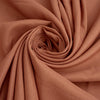 90inch x 132inch Terracotta Polyester Rectangular Tablecloth#whtbkgd