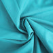 90"x132" Turquoise Polyester Rectangular Tablecloth#whtbkgd