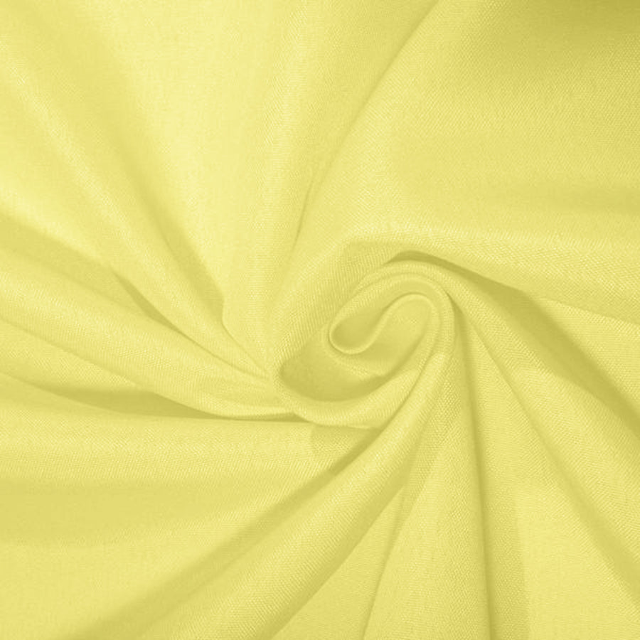 90inch x132inch Yellow Polyester Rectangular Tablecloth#whtbkgd