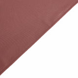 90x156inch Cinnamon Rose Polyester Rectangular Tablecloth