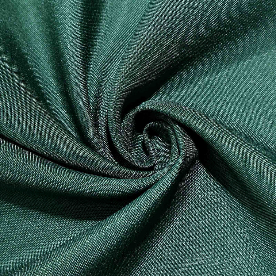 90"x156" Hunter Emerald Green Polyester Rectangular Tablecloth#whtbkgd