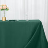 90x156inch Hunter Emerald Green 200 GSM Seamless Premium Polyester Rectangular Tablecloth
