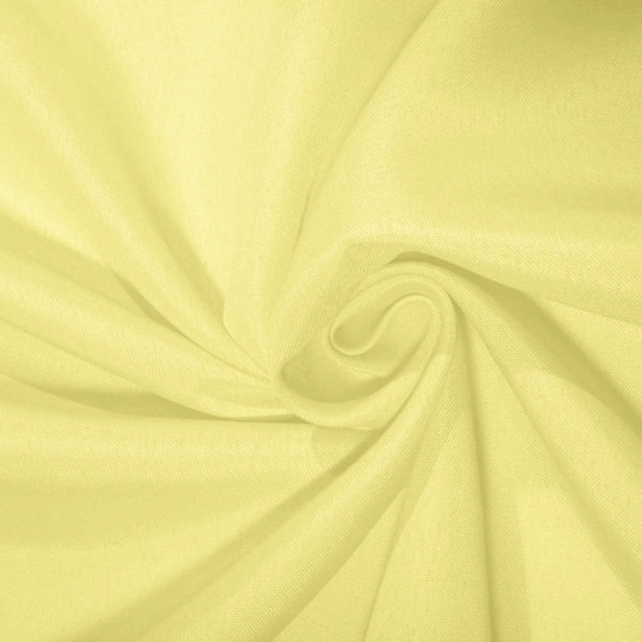 90"x156" Yellow Polyester Rectangular Tablecloth#whtbkgd