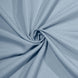 90Inch Dusty Blue Polyester Round Tablecloth#whtbkgd