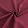 90inch Burgundy 200 GSM Seamless Premium Polyester Round Tablecloth