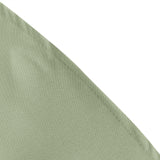 90inch Eucalyptus Sage Green Polyester Round Tablecloth