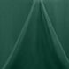 90inch Hunter Emerald Green 200 GSM Seamless Premium Polyester Round Tablecloth#whtbkgd