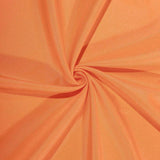90Inch Orange Polyester Round Tablecloth#whtbkgd