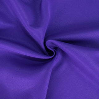 Transform Your Table with the Premium Purple Polyester Table Cover