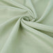 90Inch Sage Green Polyester Round Tablecloth#whtbkgd